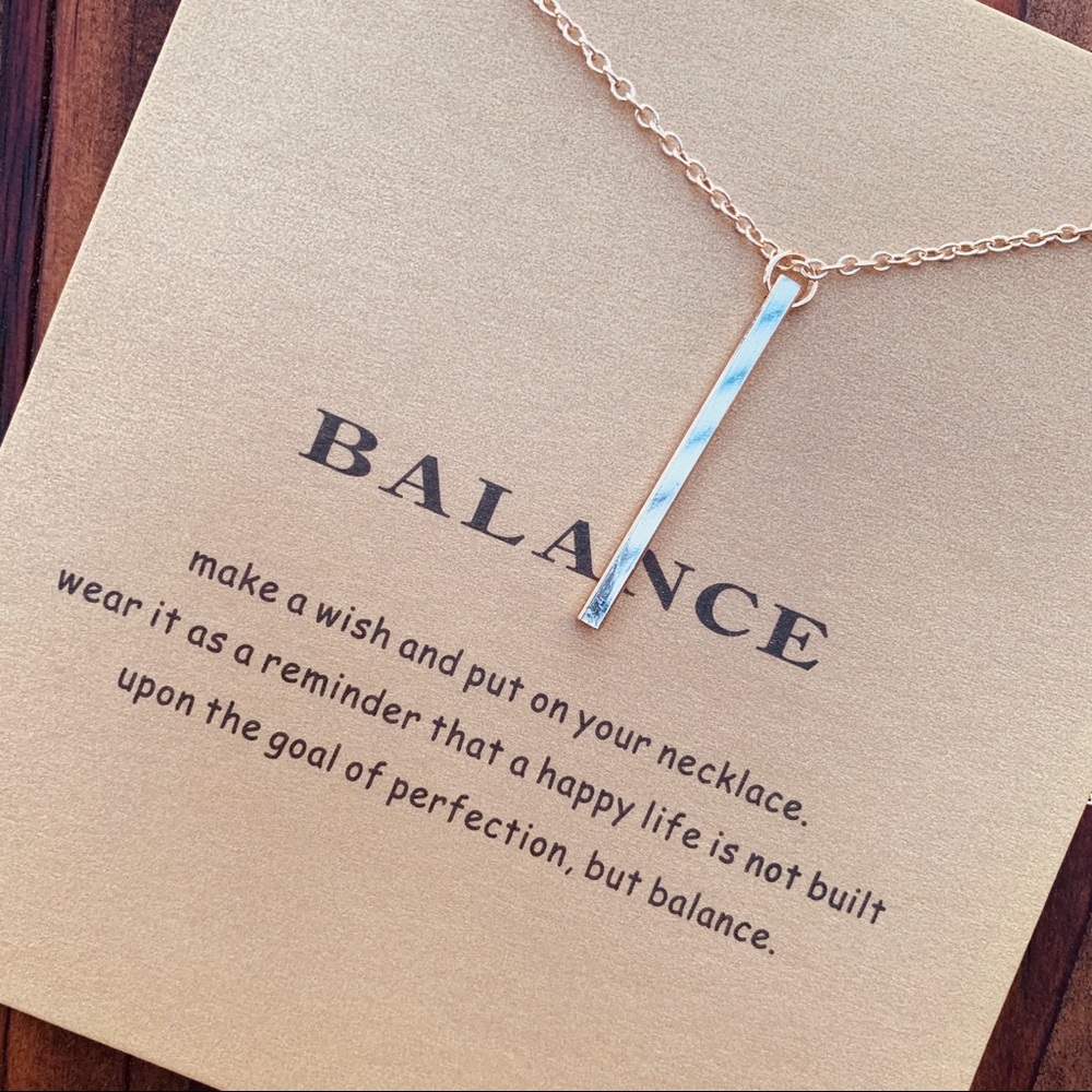 BALANCE ♡ Gift Necklace - Picture 3 of 4